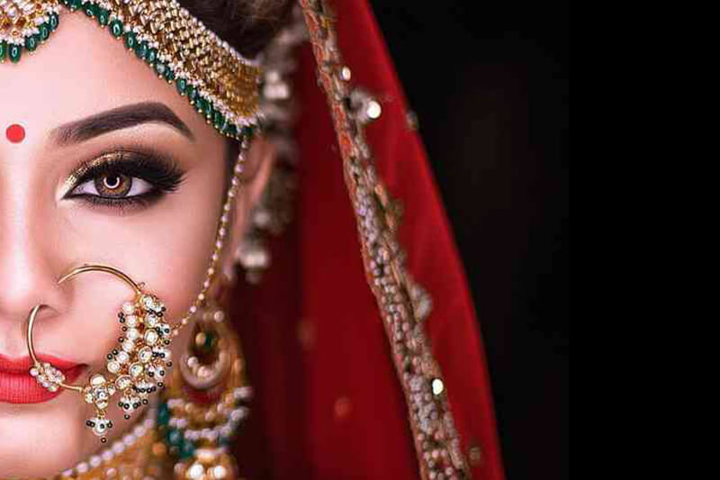 Bridal makeup in Lucknow